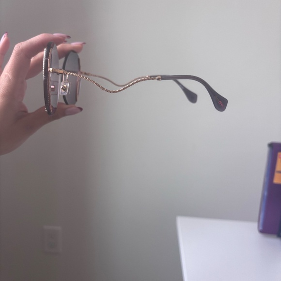 Miu Miu Pink Raver Girl Glasses – Originally $300 – Bold & Oversized - Picture 2 of 4